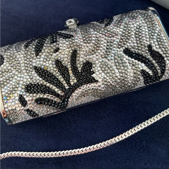 Vintage Kate Landry Swarofski Crystal Clutch/Crossbody. RARE ๐ฅ๐ - Picture 5 of 6